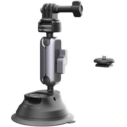 PGYTECH Action Camera Suction Cup Mount with CapLock Ball Head