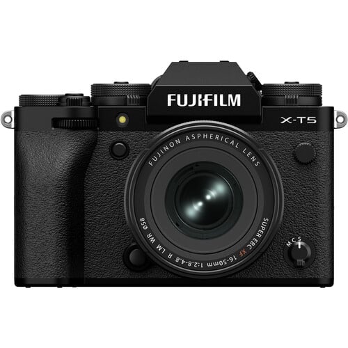 FUJIFILM X-T5 Mirrorless Camera with XF 16-50mm f/2.8-4.8 Lens (Black)