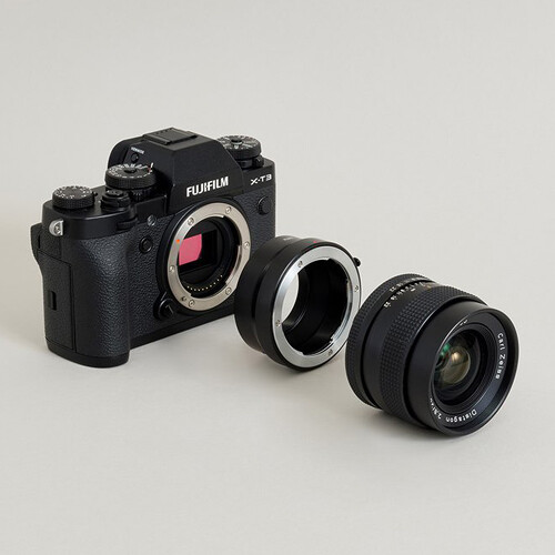 1022884_B.jpg - Urth Manual Lens Mount Adapter for Contax/Yashica-Mount Lens to FUJIFILM X-Mount - Image 2