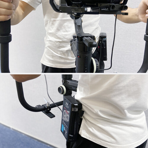 1023244_C.jpg - SmallRig Mini V-Lock Battery Plate with Belt Clip 2990 - Image 3