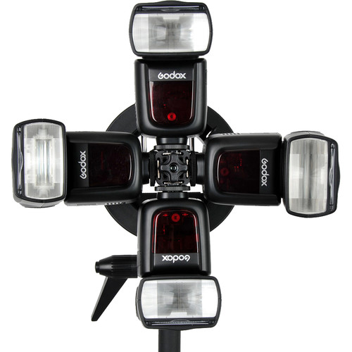 1023794_B.jpg - Godox Four Speedlite Adapter (Without S2 Bracket) - Image 2