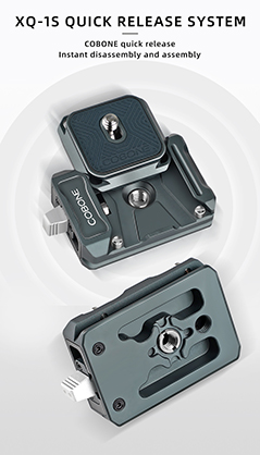 XILETU XQ1S Multi Interface Arca Swiss Quick Release Plate - Best Available Image