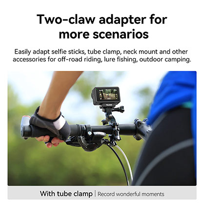 1024184_E.jpg - Telesin Magnetic Two-Claw Adapter for DJI Osmo Action 3/4/5Pro - Image 5