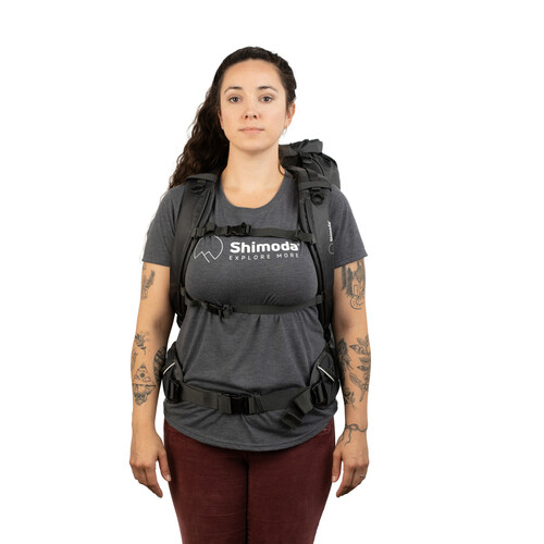 1024344_B.jpg - Shimoda Women Simple Backpack Straps Black - Image 2