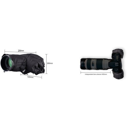 1024354_E.jpg - PGYTECH Camera Cold-Proof Warm Cover for Standard Lens up to 150mm - Image 5