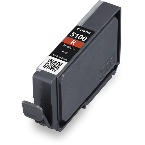 1024414_A.jpg - Canon PFI-5100 LUCIA PRO II Red Ink Tank (14.4mL) - Image 1