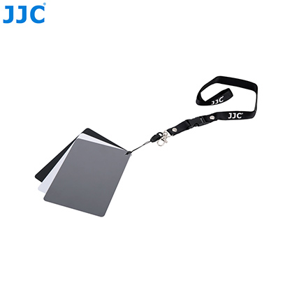 1024864_B.jpg - JJC Grey Card Set + Lanyard Black/Grey/White - Image 2