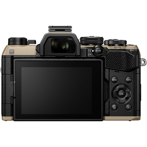 1025004_A.jpg - OM SYSTEM OM-5 Mark II Mirrorless Camera (Sand Beige) - Image 1