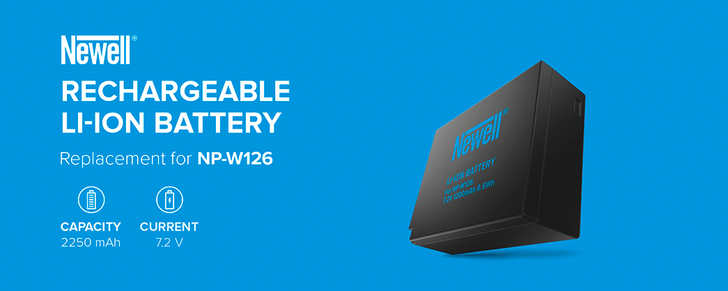 Best image for Newell NP-W126 Battery for Fujifilm