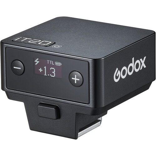 1025364_A.jpg - Godox iT20 O TTL Mini Flash for OM SYSTEM and Panasonic (Black) - Image 1