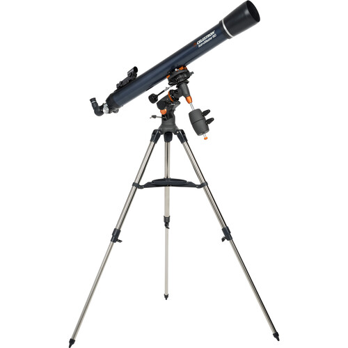 1025434_B.jpg - Celestron AstroMaster 90EQ 90mm f/11 Refractor Telescope - Image 2