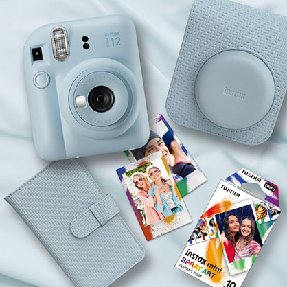 Instax mini 12 Blue Gift Pack Ltd Edition - Best Available Image