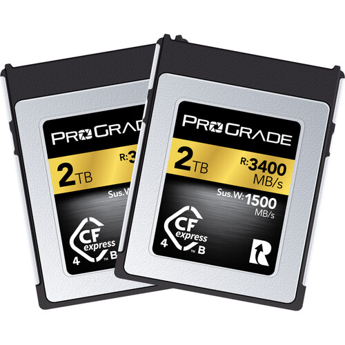 Best image for ProGrade 2TB CFexpress 4.0 Type B Gold Memory Card (2-Pack)