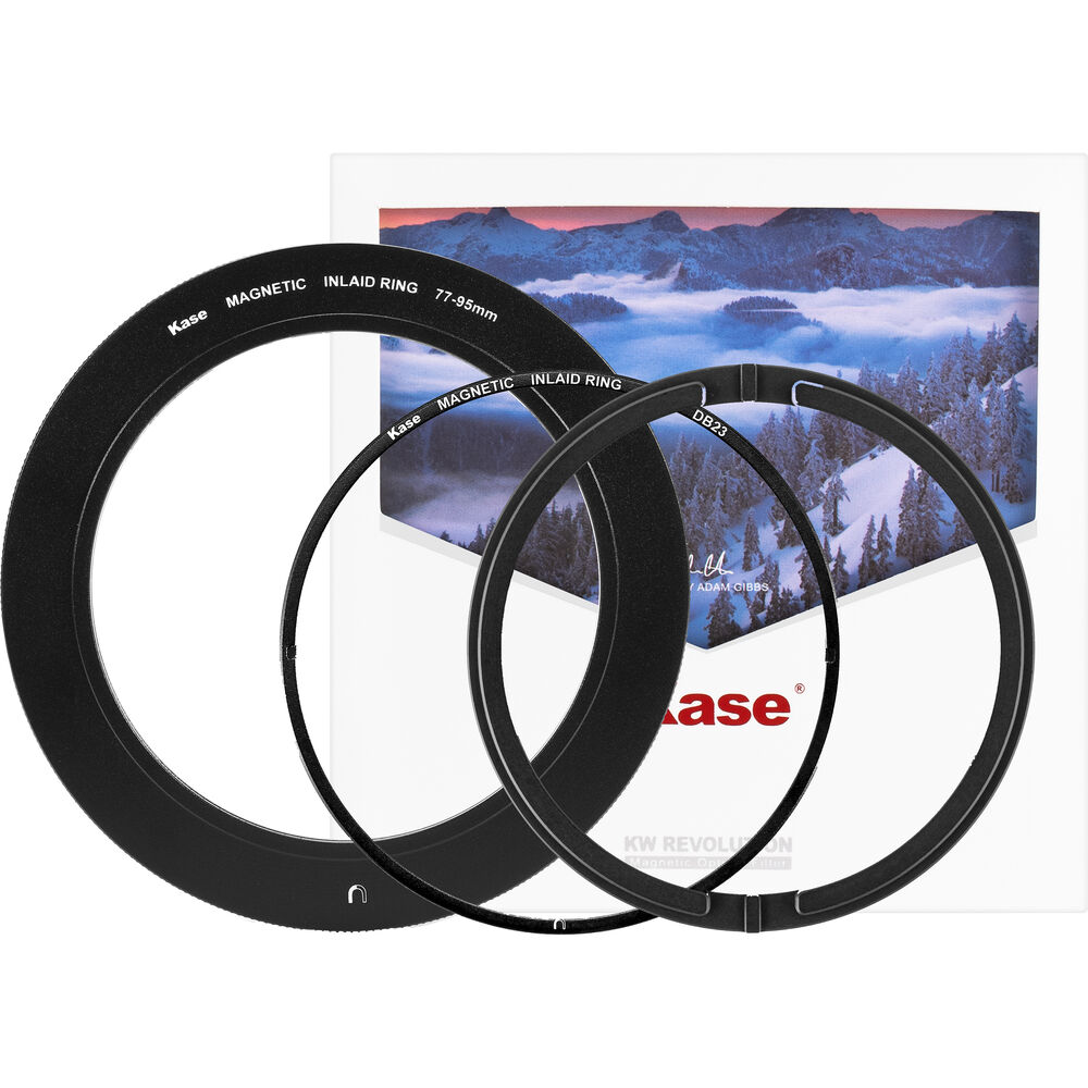 Best image for Kase Inlaid Magnetic Step Up Ring Kit + 3D Tool (77-95mm)