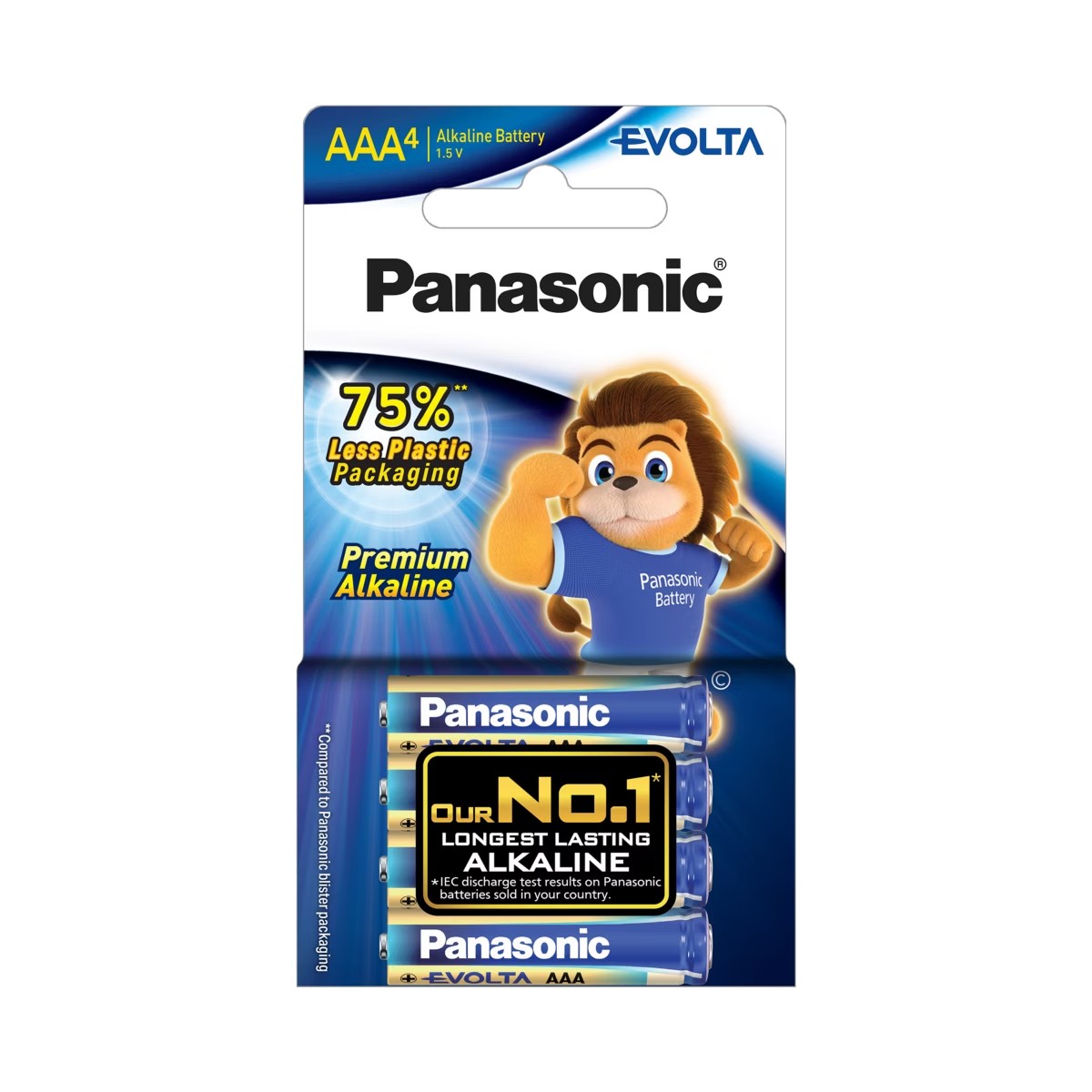 Best image for Panasonic Evolta AAA Batteries 4pk
