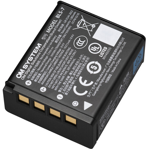 OM SYSTEM BLS-7 Battery (1285mAh) - Best Available Image