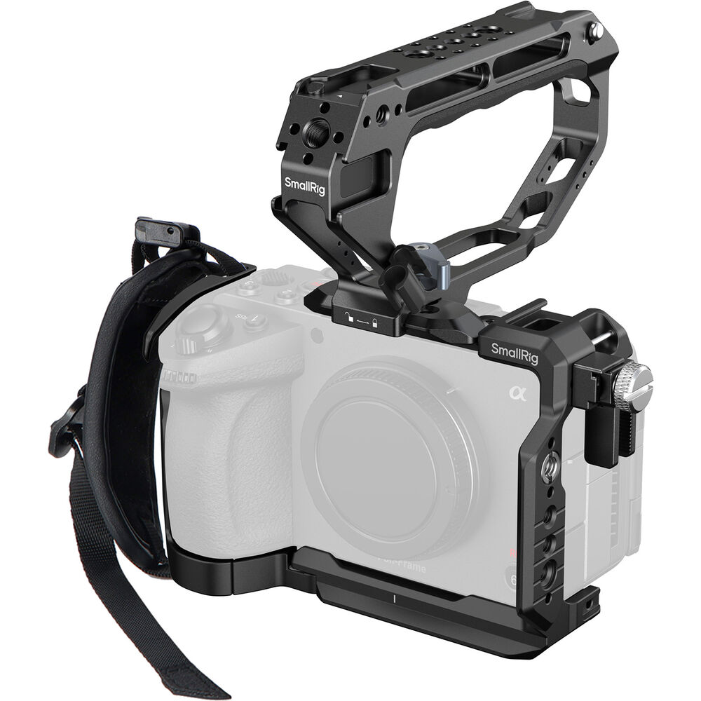 SmallRig HawkLock Handheld Cage Kit with D-Style Top Handle for Sony FX5 6778 - Best Available Image