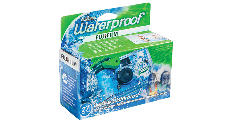 Fujifilm QUICKSNAP waterproof Single Use camera - Best Available Image