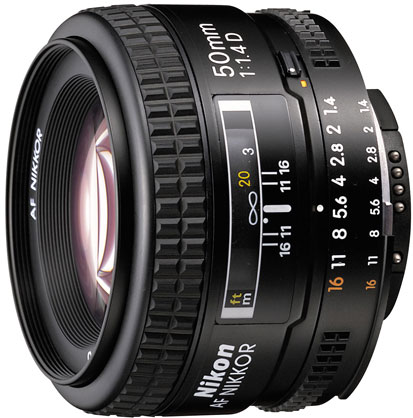Nikon 50mm f1.4 AF-D - Best Available Image
