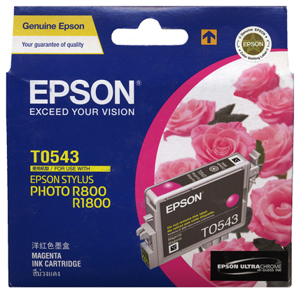 Epson T0543 Magenta Ink for R800/R1800 - Best Available Image
