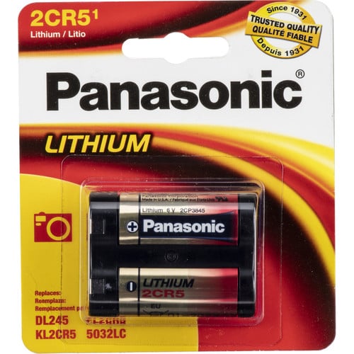 Best image for panasonic 2CR5 battery