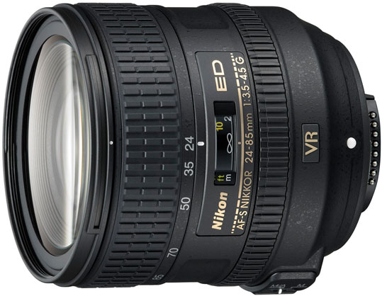 NIKON AF-S NIKKOR 24-85mm f/3.5-4.5G ED VR - Best Available Image