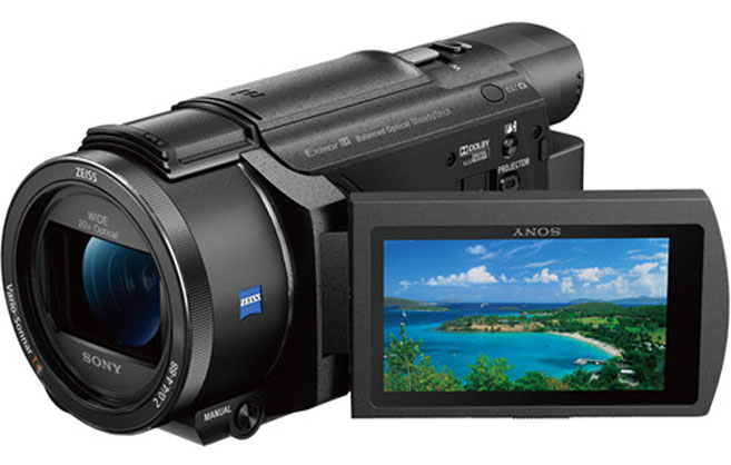 Sony FDRAXP55 4K Handycam - Projector