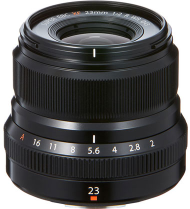 Fujifilm XF 23mm F2 Lens Black - Best Available Image