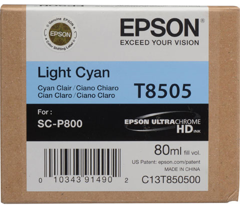 Best image for Epson T8505 80ml LightCyan ink SC-P800