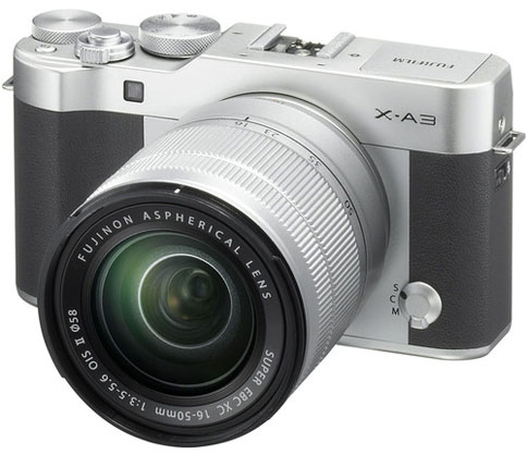 Fujifilm X-A3 Mirrorless Digital Camera with XC 16-50mm Lens