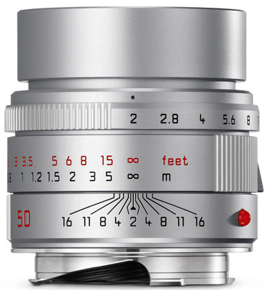 Leica 50mm f/2 APO Summicron-M silver - Best Available Image
