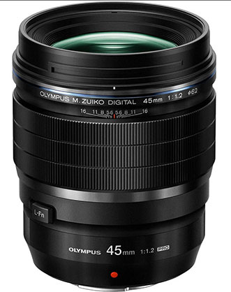 Olympus M.Zuiko Digital ED 45mm f/1.2 PRO Lens - Best Available Image