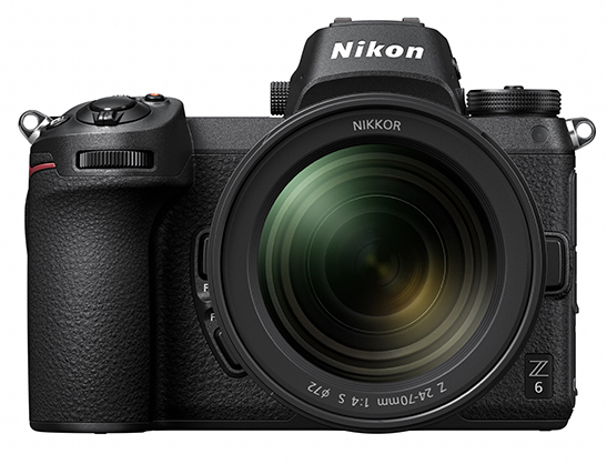 Nikon Z6 Mirrorless Digital Camera with 24-70 F4 Lens