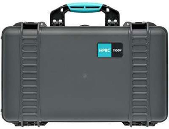 HPRC 2550WSS Wheeled Hard Case -Grey/Turquoise