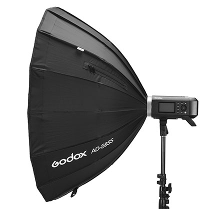 Godox AD-S85S Softbox w/grid for AD400PRO (Silver) - Best Available Image