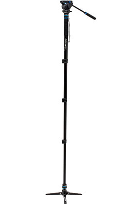 1015755_A.jpg - Benro Connect S4 Video Monopod Kit - Image 1