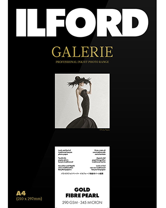 Ilford Galerie Gold Fibre Pearl 290gsm A3 (29.7cm x 42cm) 25 sheets - Best Available Image
