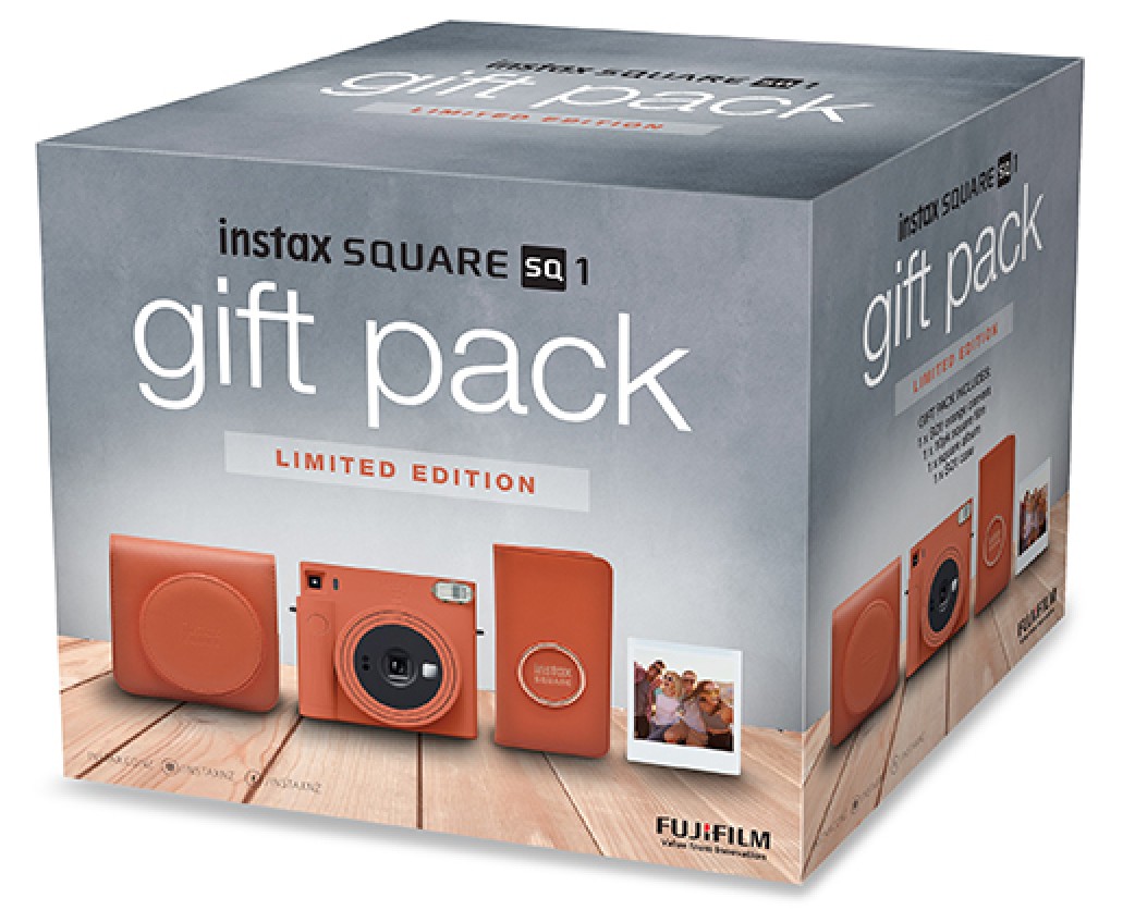 FUJIFILM INSTAX SQ1 Gift pack - Terracotta Orange