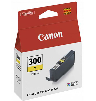 Canon LUCIA PRO PFI-300 Yellow Ink Cartridge