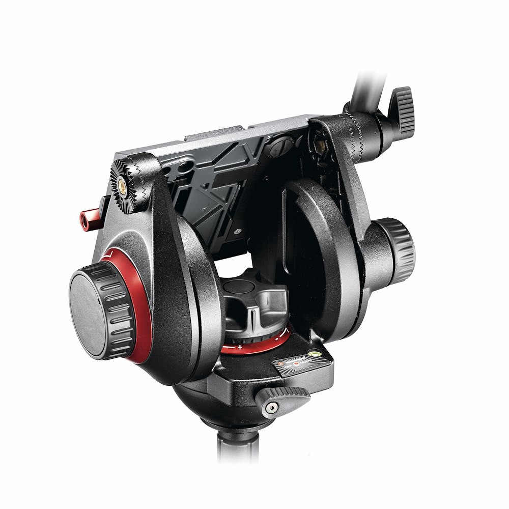 1018305_B.jpg - Manfrotto 509 Fluid Video Head with 10mm Half Ball - Image 2
