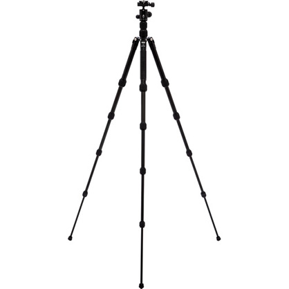 1018405_A.jpg - Benro Tripster Travel Tripod (0 Series, Black, Aluminum) - Image 1