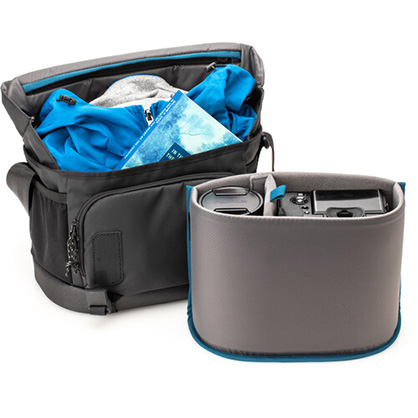 1018955_B.jpg - Tenba DNA 9 Slim Camera Messenger Bag (Black) - Image 2