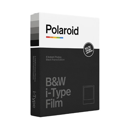 1019475_A.jpg - Polaroid B&W i-Type Film -- 8 Photos - Black Frame Edition