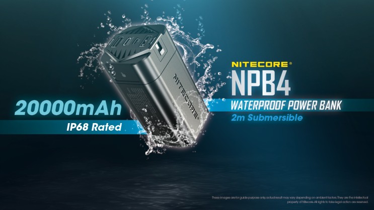Nitecore 20000mAh Waterproof Power Bank