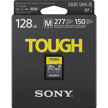 1019645_A.jpg - Sony 128GB SF-M Tough Series UHS-II SDXC Memory Card - Image 1