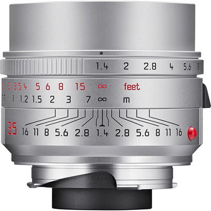 Leica Summilux-M 35mm f/1.4 ASPH. Lens Silver Anodized 2022 Version)