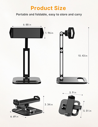 1021185_E.jpg - Ulanzi Adjustable Phone and Tablet Stand Holder