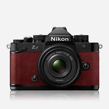 Nikon Zf with 40mm Lens Kit Bordeaux Red - Best Available Image