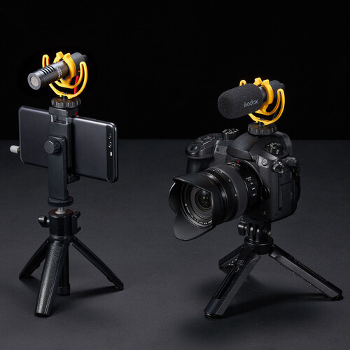 1021725_E.jpg - Godox VS-Mic Compact Camera-Mount Shotgun Microphone