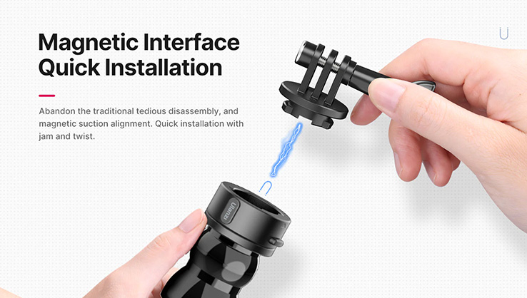 1021915_B.jpg - Ulanzi Go-Quick II Magnetic Quick Release Mount Clamp - Image 2